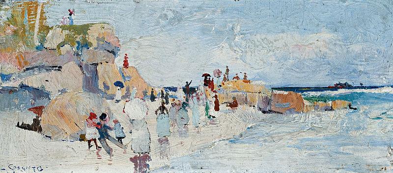 Charles conder Centennial Choir at Sorrento oil painting image